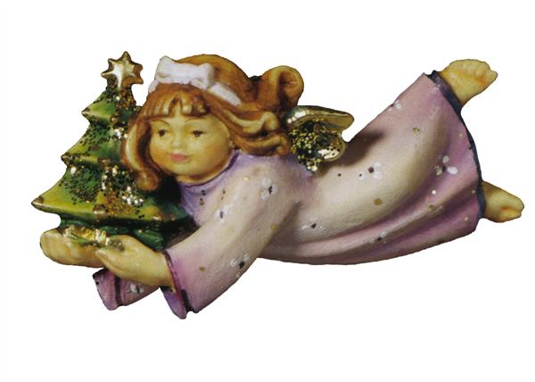 Engel mit Christbaum Engel mit Christbaum