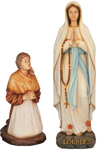 Lourdes Madonna mit Bernadette