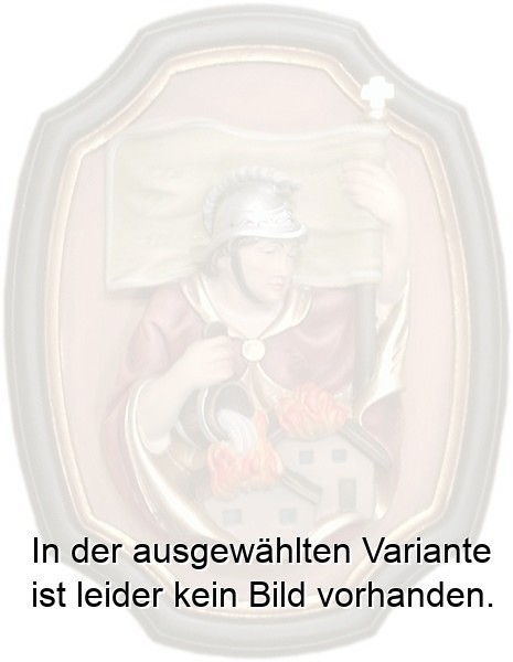 Hl. Florian Brustbild und Rahmen Hl. Florian Brustbild und Rahmen