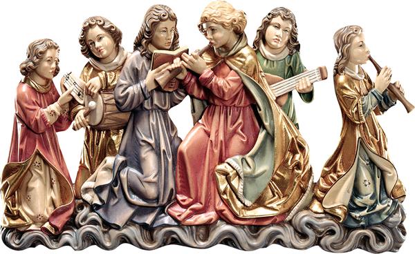 Relief musizierende Engel