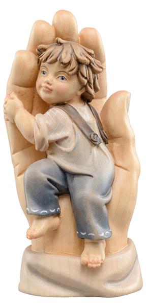 Schützende Hand Bub Schützende Hand Bub