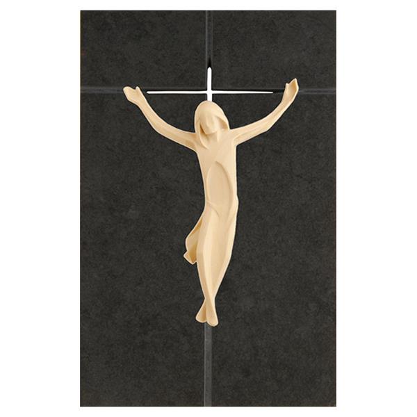 Kruzifix einfach auf dunklem Schieferstein Kruzifix einfach auf dunklem Schieferstein