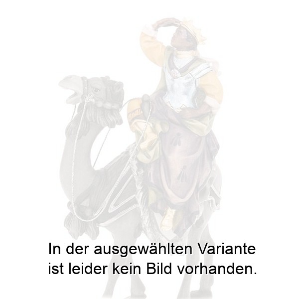 König Mohr reitend (Caspar) ohne Kamel König Mohr reitend (Caspar) ohne Kamel