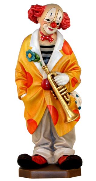 Clown mit Trompete Clown mit Trompete