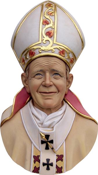 Papst Johannes Paul II, Relief Papst Johannes Paul II, Relief