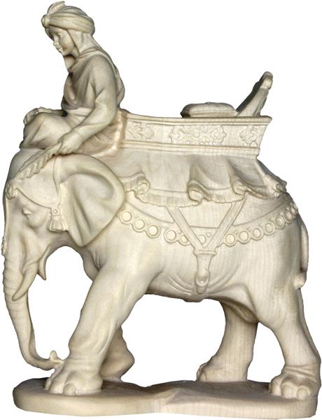Elefant mit Treiber