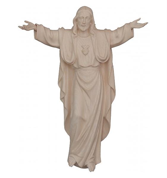 Herz Jesus Statue hängend - Holzstatue Herz Jesus Statue hängend - Holzstatue