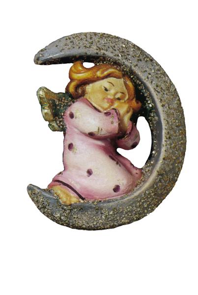 Schlafender Engel im Mond