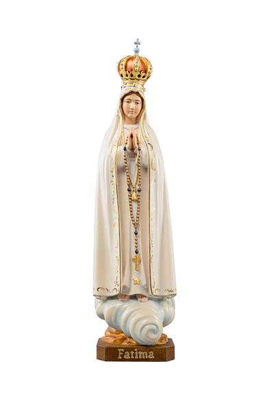 Madonna Fatima mit Krone und Rosenkranz