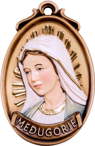 Medaillon Büste Medjugorje Medaillon Büste Medjugorje