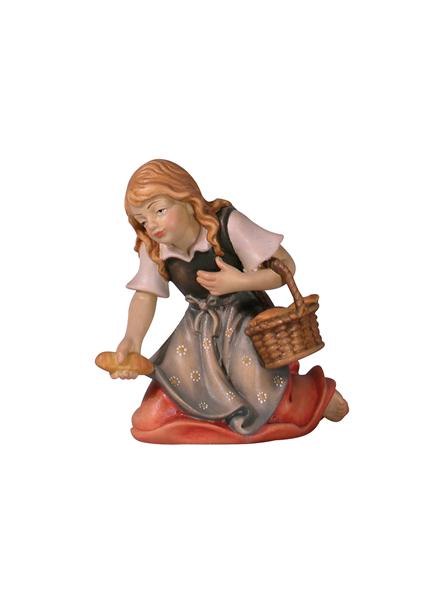 Mädchen mit Brotkorb Mädchen mit Brotkorb