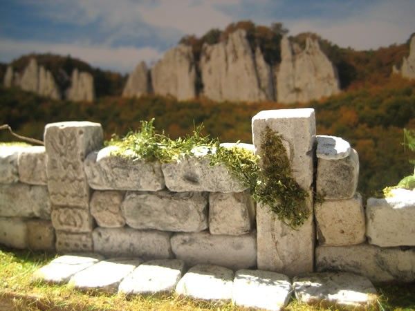 Mauer Set, mindestens 1,50 Meter Länge