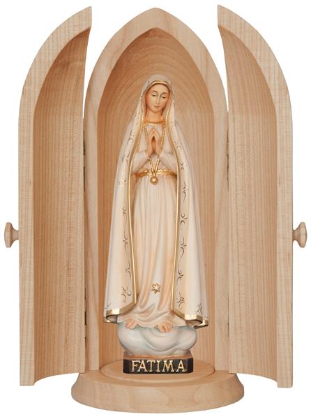 Nische mit Muttergottes aus Fatima