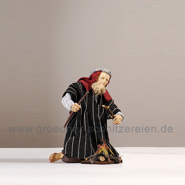 Hirt am Feuer orient. Hirt am Feuer orient.