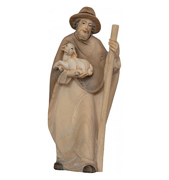 Hirt mit Stock und Lamm Hirt mit Stock und Lamm
