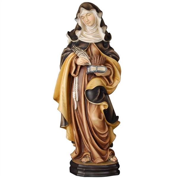 Hl. Verena mit Feder und Kamm Hl. Verena mit Feder und Kamm