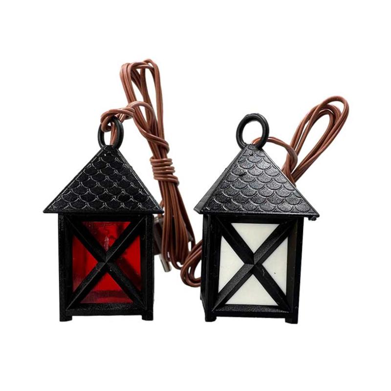 Laterne aus Kunststoff LED