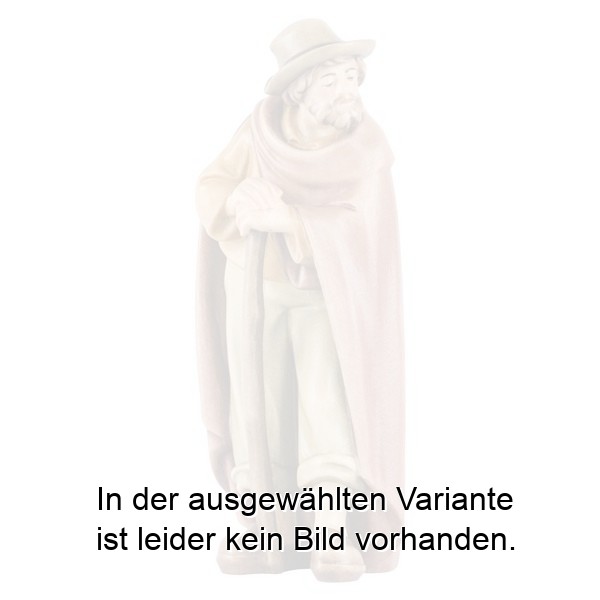Hirt stehend mit Stock