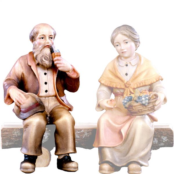 Opa sitzend