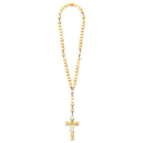 Rosenkranz Holzton mit Kruzifix