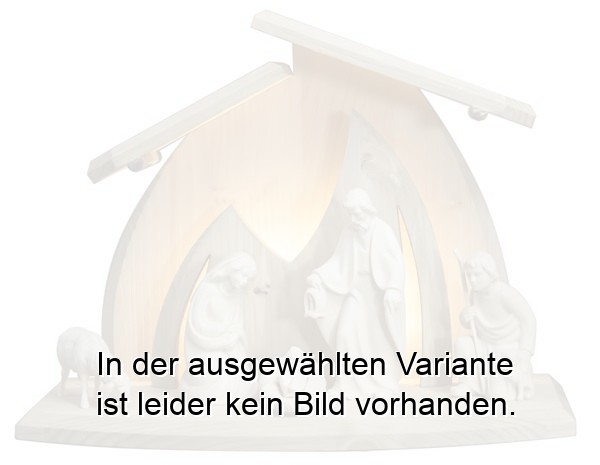 LED Familienstall Altea + Rudolfkrippenfiguren 5 tlg. LED Familienstall Altea + Rudolfkrippenfiguren 5 tlg.