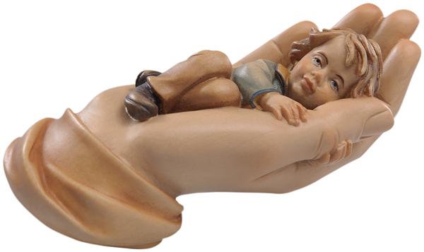 Göttliche Hände liegend Bub Göttliche Hände liegend Bub