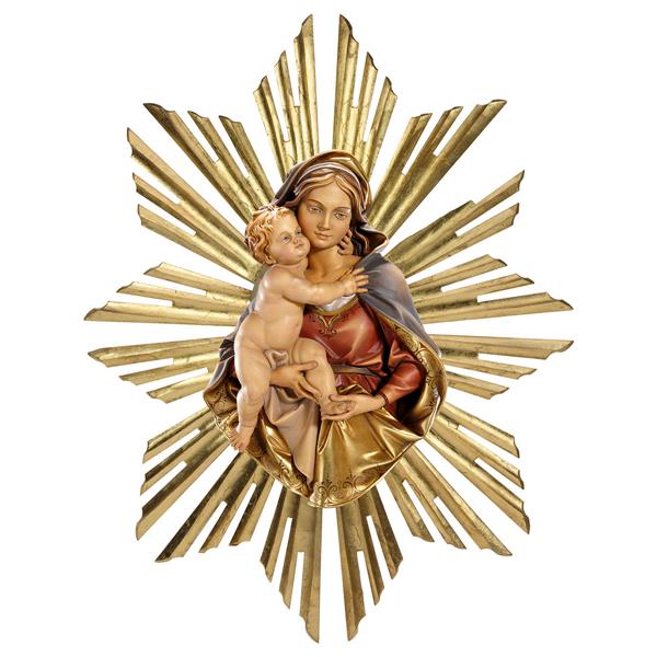 Madonna Brustbild zum Hängen mit Schein Madonna Brustbild zum Hängen mit Schein