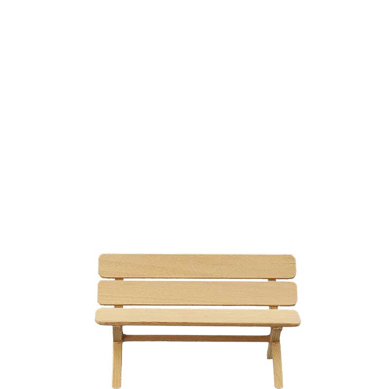 Bank mit Lehne Bank mit Lehne