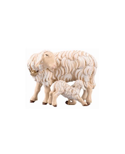 SI Schaf mit Lamm saugend
