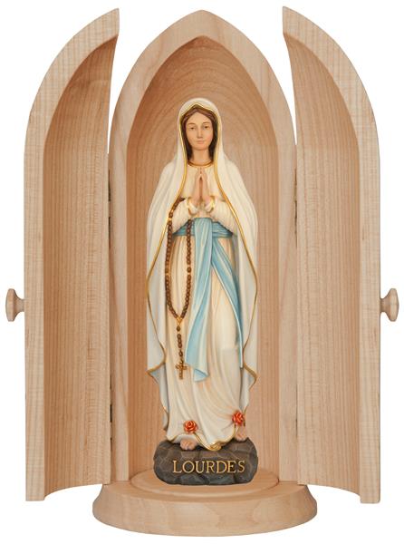 Nische mit Madonna Lourdes