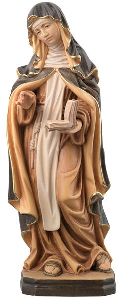 Hl. Berthild von Chelles mit Buch Hl. Berthild von Chelles mit Buch