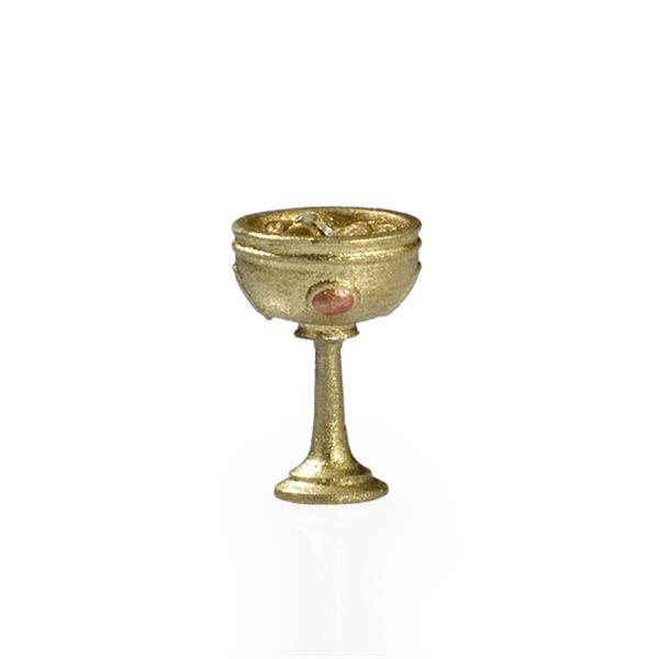 Kelch mit Goldschmuck