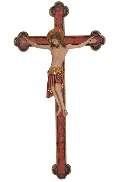 Christus Cimabue Balken echtgold Barock