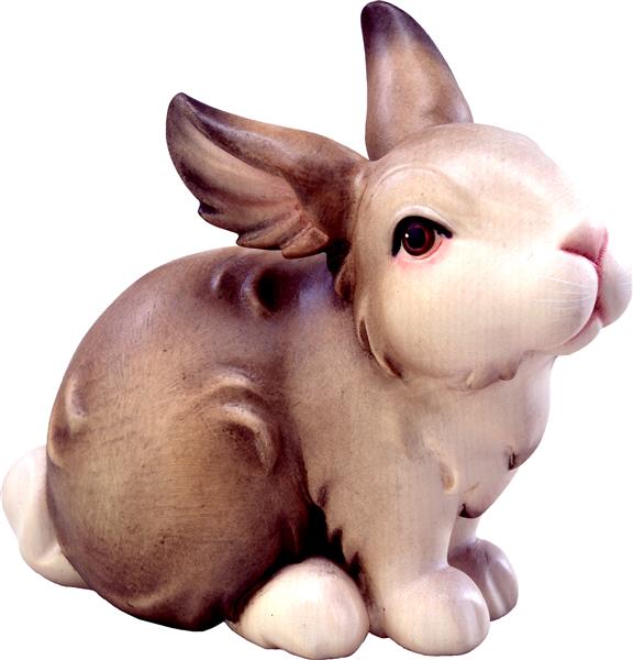 Hase sitzend grau Hase sitzend grau