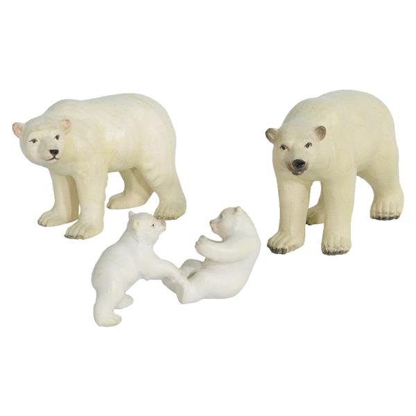 Gruppe mit 4 Eisbären