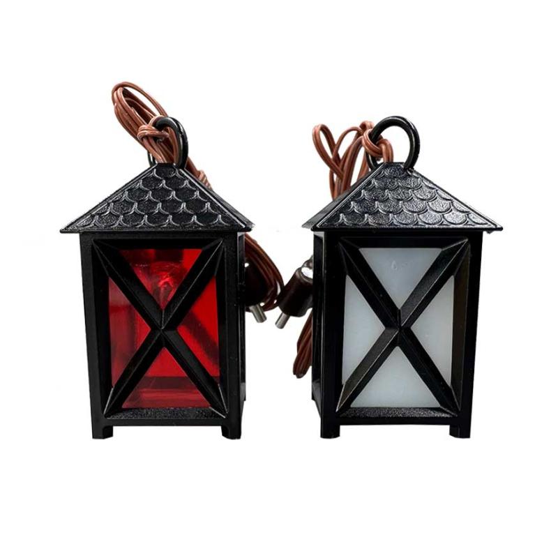 Laterne aus Kunststoff LED