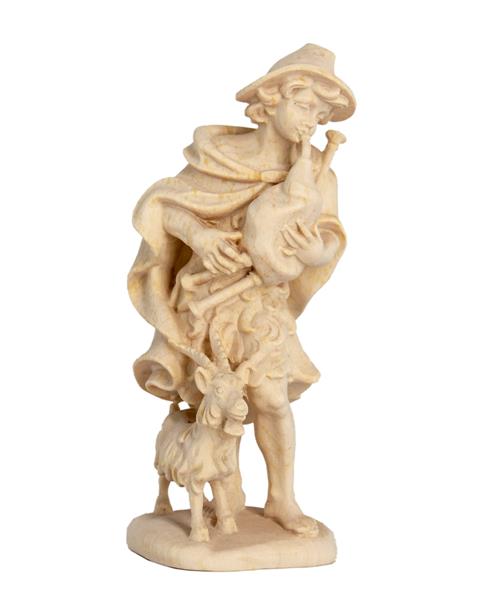 Hirt m. Dudelsack u. Ziege mit Sockel Hirt m. Dudelsack u. Ziege mit Sockel