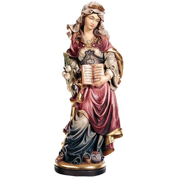 Hl. Saturnina mit Salbentopf Hl. Saturnina mit Salbentopf