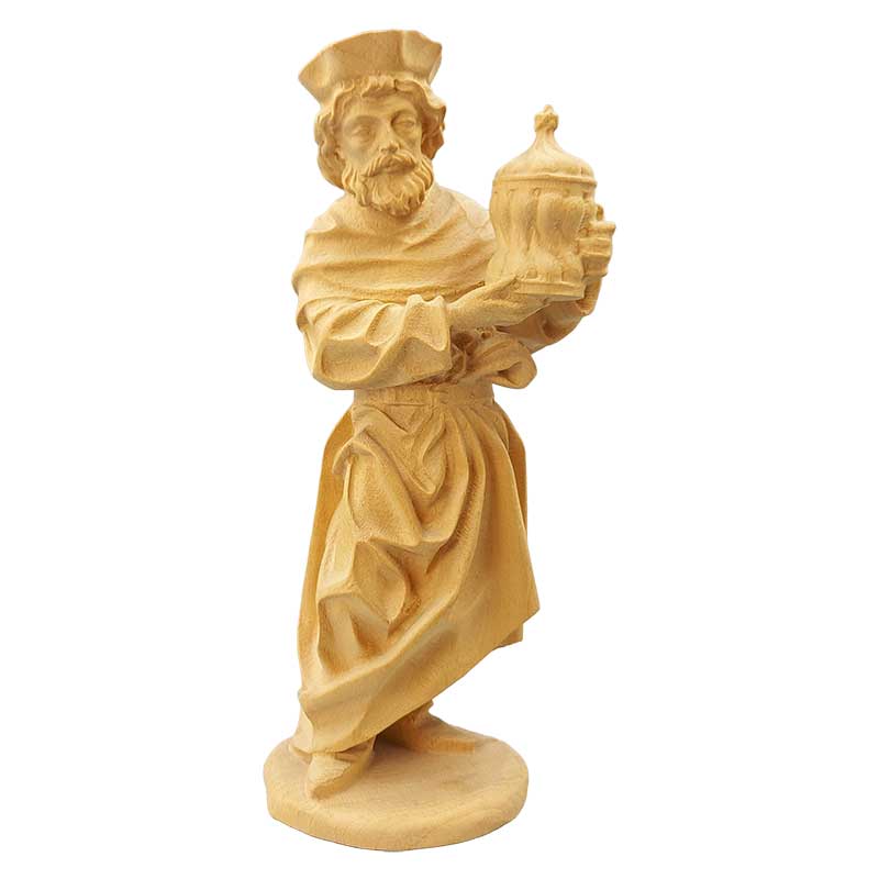 König stehend