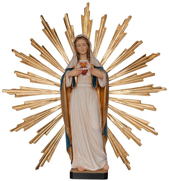 Herz Maria mit Strahlenkranz Herz Maria mit Strahlenkranz
