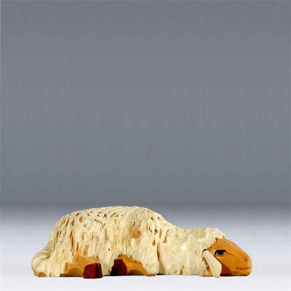 Schaf schlafend HANDGESCHNITZT Schaf schlafend HANDGESCHNITZT