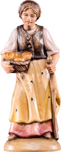 Hirtin mit Brot