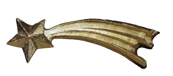 Kometstern als Baumschmuck