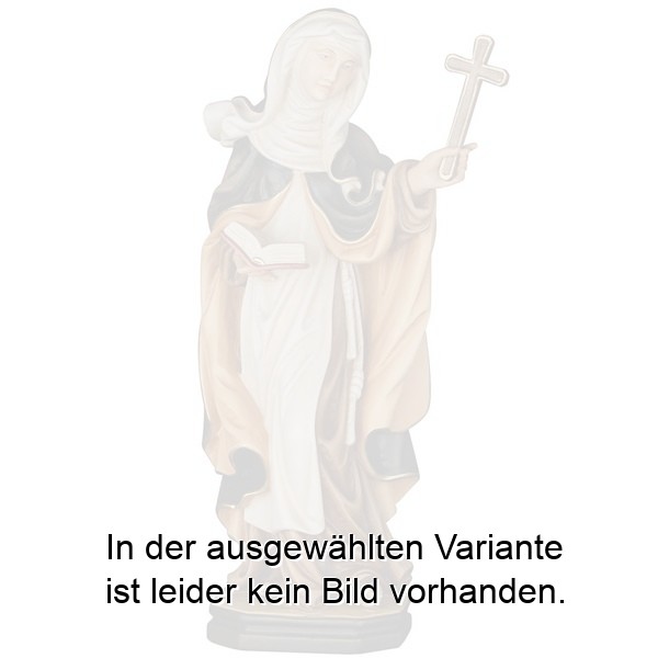 Hl. Johanna-Franziska von Chantal mit Kreuz Hl. Johanna-Franziska von Chantal mit Kreuz