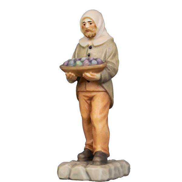 Berghäuer stehend mit Erzschale