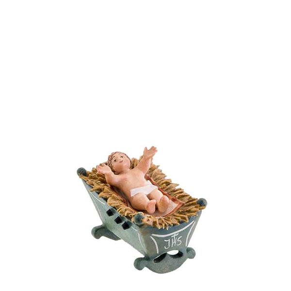 Jesukind mit Wiege 2-teilig Jesukind mit Wiege 2-teilig