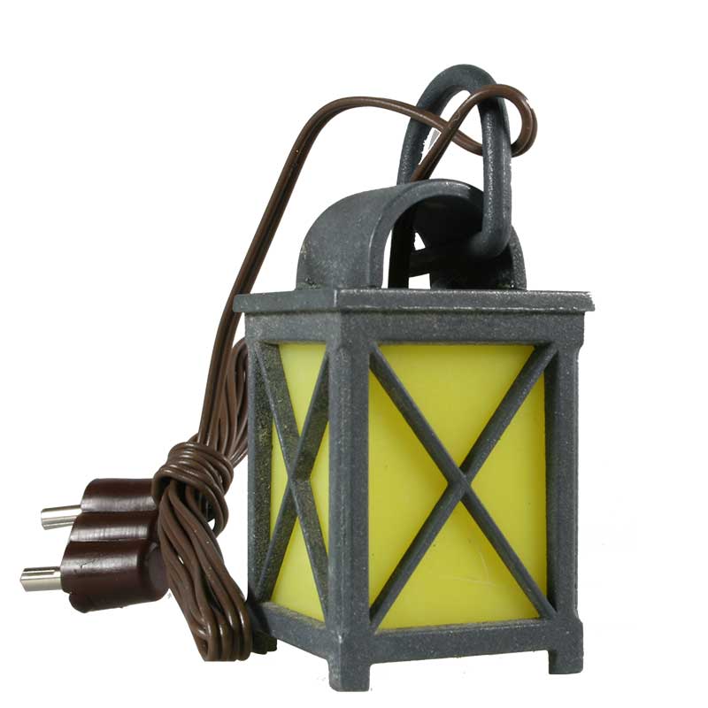 LED-Laterne aus Zinn