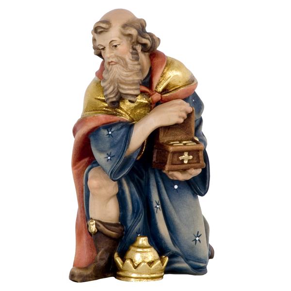 König kniend