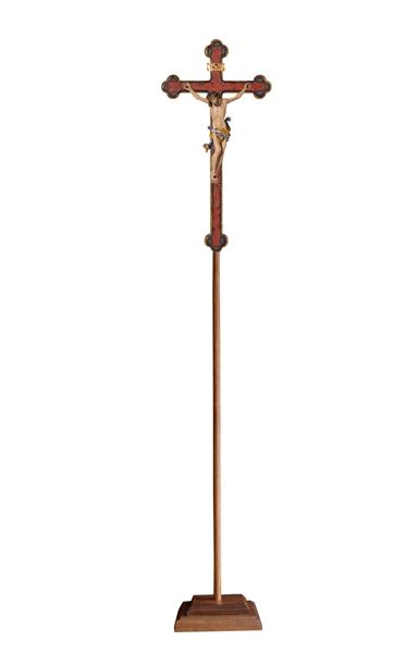 Prozessionskreuz Leonardo Balken echtgold Barock Prozessionskreuz Leonardo Balken echtgold Barock
