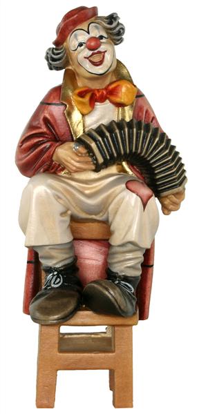 Clown mit Harmonika Clown mit Harmonika